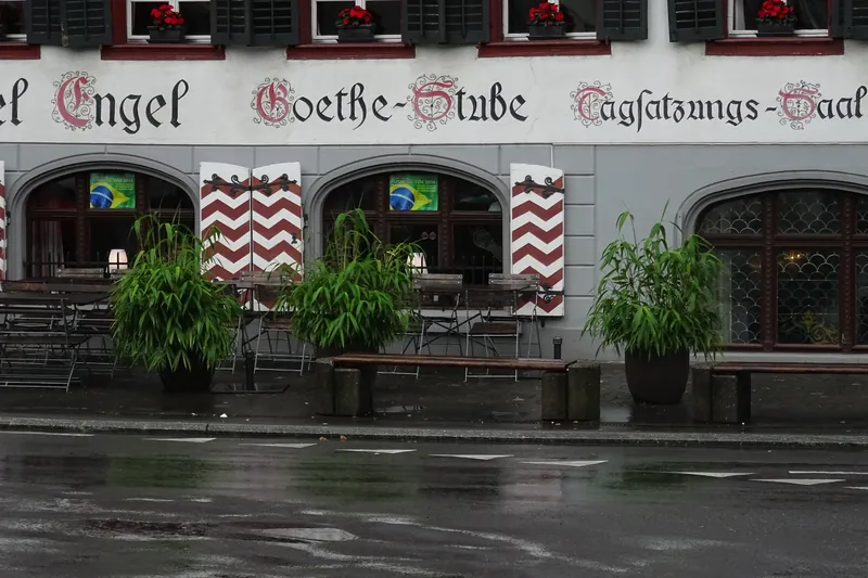 Küssnacht am Rigi, Hotel Engel with Goethe Stube (10.07.2014)
