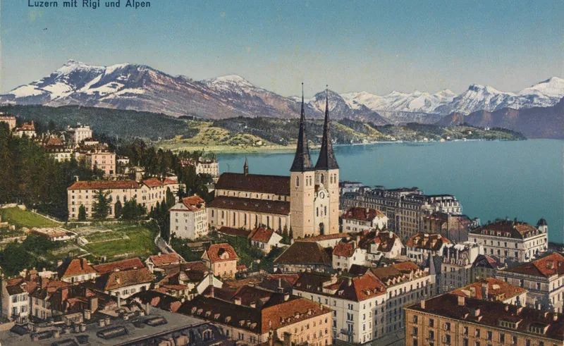 Lucerne with Rigi and Alps (vor 22.04.1927)