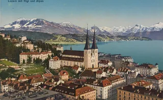 Lucerne with Rigi and Alps (vor 22.04.1927)