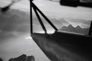 Schwyz valley basin, Brunnen, Lake of Uri, Rigi-Hochfluh, Unterwald Alps (09.11.1932)