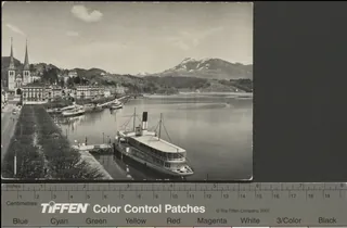 Luzern, Quai mit Rigi (1948)
