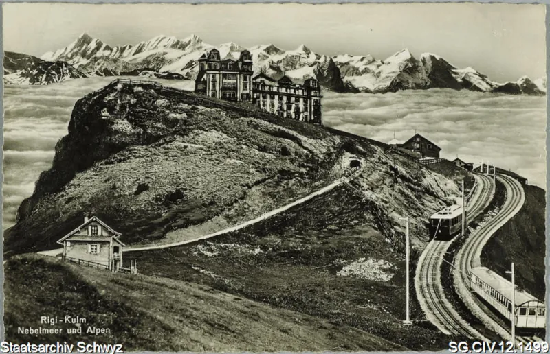 Hotel Schreiber, Rigi-Kulm (1942)
