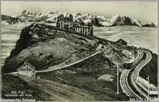 Hotel Schreiber, Rigi-Kulm (1942)