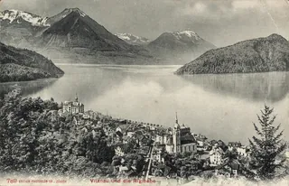 Vitznau and the Rigi Railway (vor 24.8.1907)