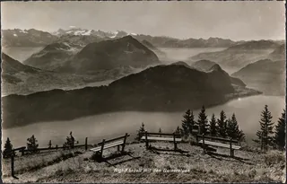 Rigi-Känzeli with the Bernese Alps (vor 2.8.1941)