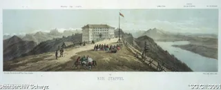 Pèanorama Rigi-Staffel (ca. 1860 - 1870)