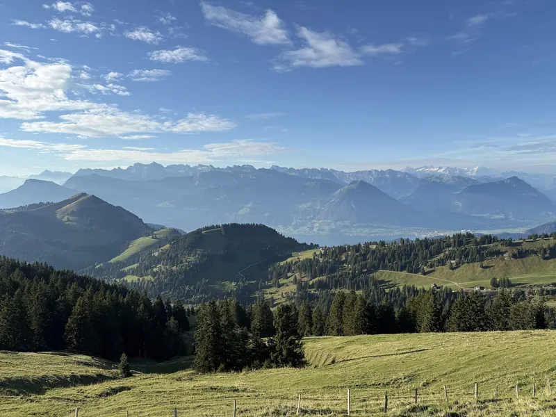 Alpine meadows and mountain panorama from Mount Rigi, September 2026 (2026-09-30 08:49:35)