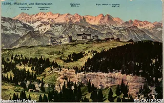 Rigi-Kulm und Berneralpen (1909)