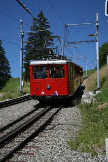 Weggis, Rigi Kaltbad-First, former VRB station, today Rigi Bahnen AG RB (07.08.2016)