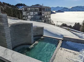 Spa at Rigi Kaltbad in winter (Taken on 20 December 2021, 10:37:53)