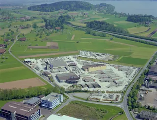 Küssnacht am Rigi, concrete goods warehouse (30.04.1994)