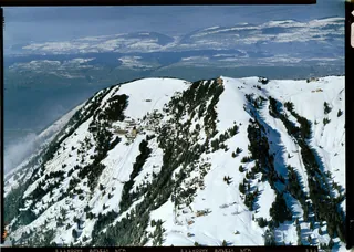Rigi Kaltbad, with Rigi-Rotstock (3/1979)