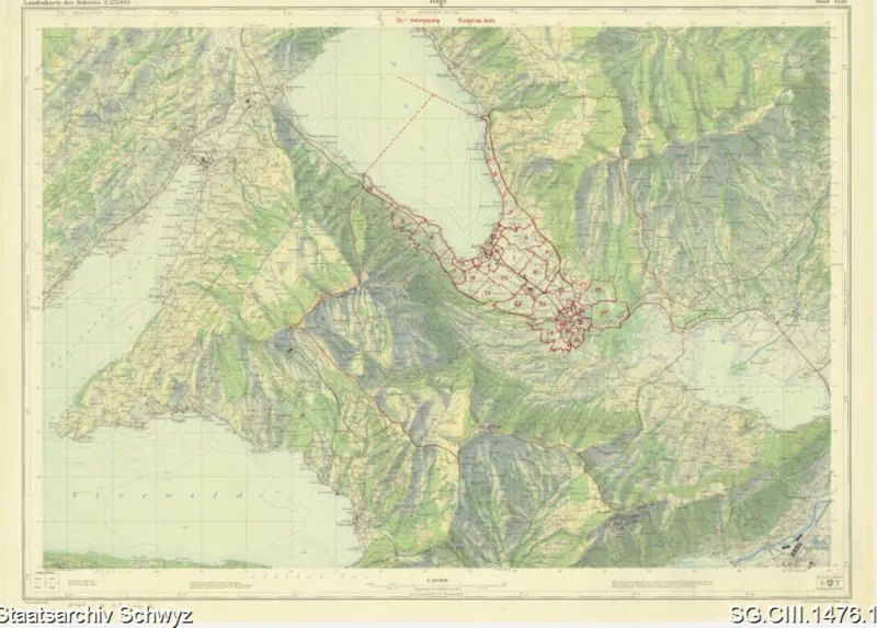 Rigi (Hallwag-Karte) (keine Angabe)