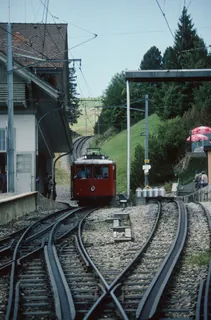 Rigi-Kaltbad, VRB railcar Bhe 2/4 No.4 (8/1994)