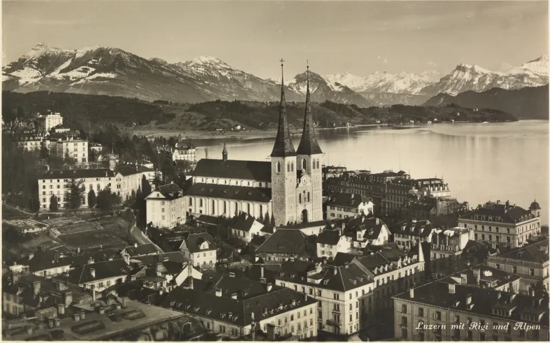 Lucerne with Rigi and Alps (vor 10.07.1934)