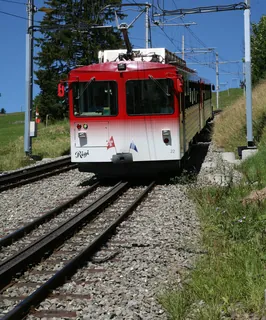Weggis, Rigi Kaltbad-First, former VRB station, today Rigi Bahnen AG RB (07.08.2016)