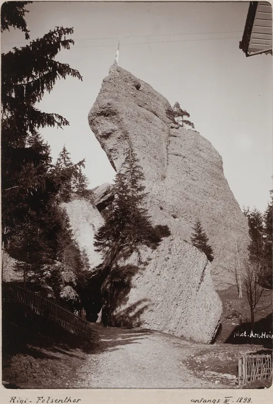 Rigi rock gate (4/1899)