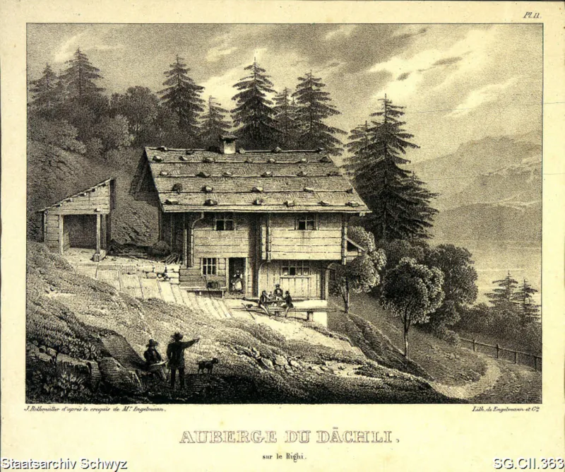 Gasthaus Rigi-Dächli (ca. 1820 - 1830)