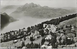 Rigi-Kaltbad mit Pilatus (1946)