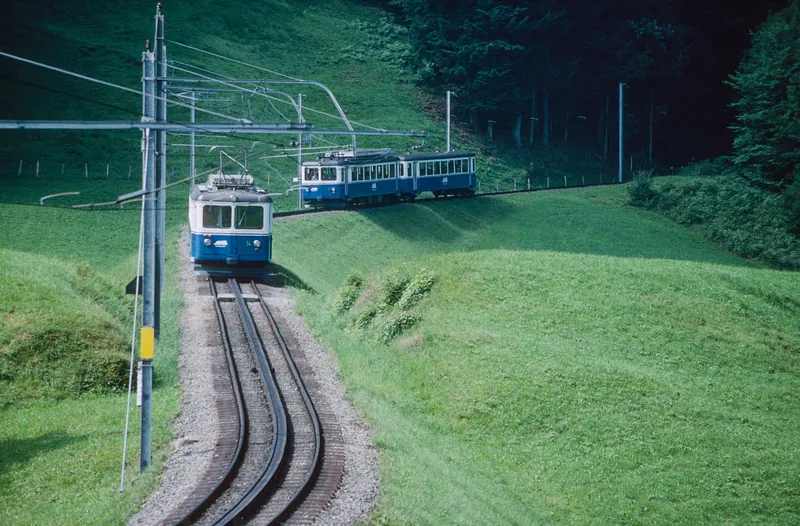 Arth, Goldau, Arth-Rigi-Bahn ARB, today Rigibahnen AG (8/1994)