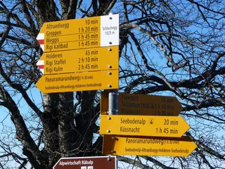 Wanderwegweiser Schluchegg 1025 (2016-12-04 13:25:02)