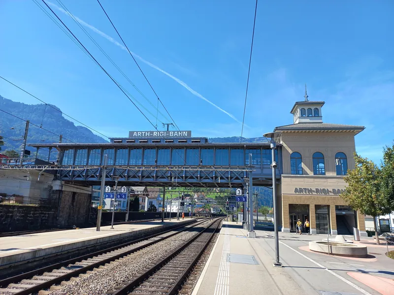 Rack railway Arth-Goldau to Rigi-railway station Arth-Goldau-02ASD (2023-09-04)