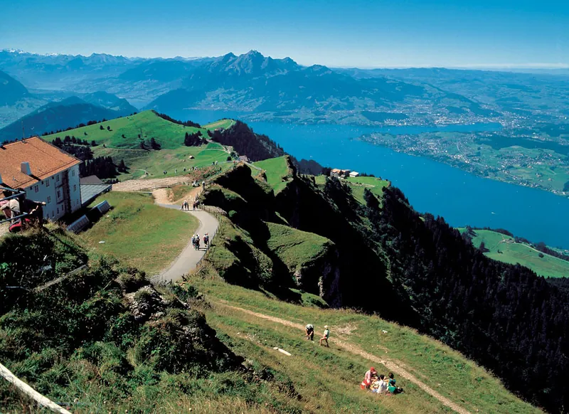 Mt. Rigi 'Queen of the Swiss Mountains' in Summer